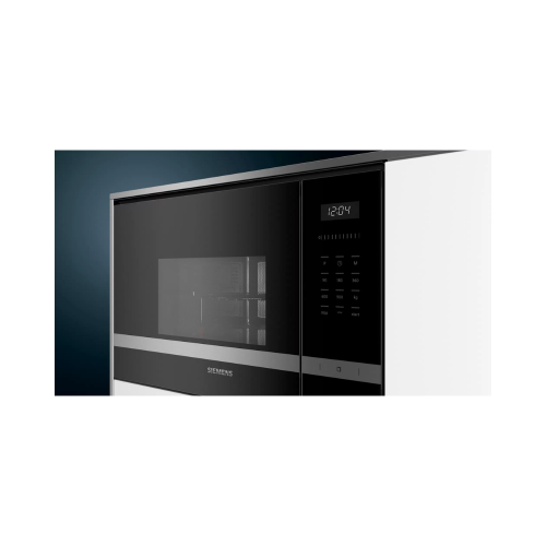 Microondas integrable con grill SIEMENS BE555LMS0 25 L 900 W Acero inoxidable