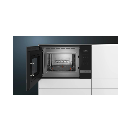 Microondas integrable con grill SIEMENS BE555LMS0 25 L 900 W Acero inoxidable