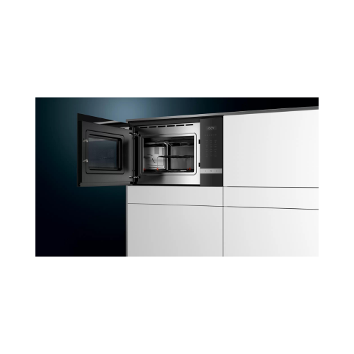 Microondas integrable con grill SIEMENS BE555LMS0 25 L 900 W Acero inoxidable