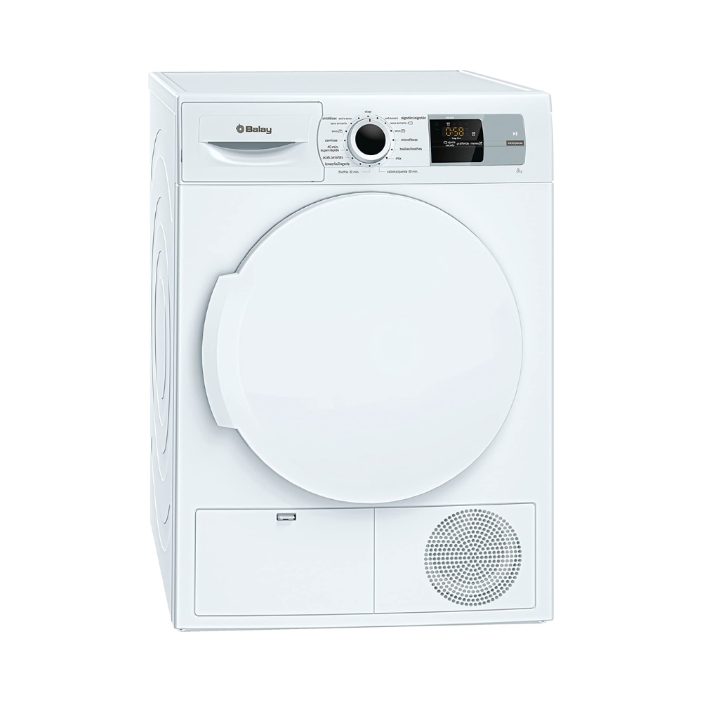 Secadora con bomba de calor BALAY 3SB285B 8 kg Blanco
