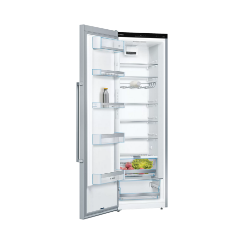 Frigorífico de una puerta BOSCH KSV36AIEP 186 x 60 cm 346L Acero Inoxidable