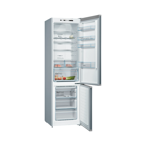 Combi No Frost Independiente BOSCH KGN39VIEA 203 x 60 cm 279L + 89L Acero Inoxidable