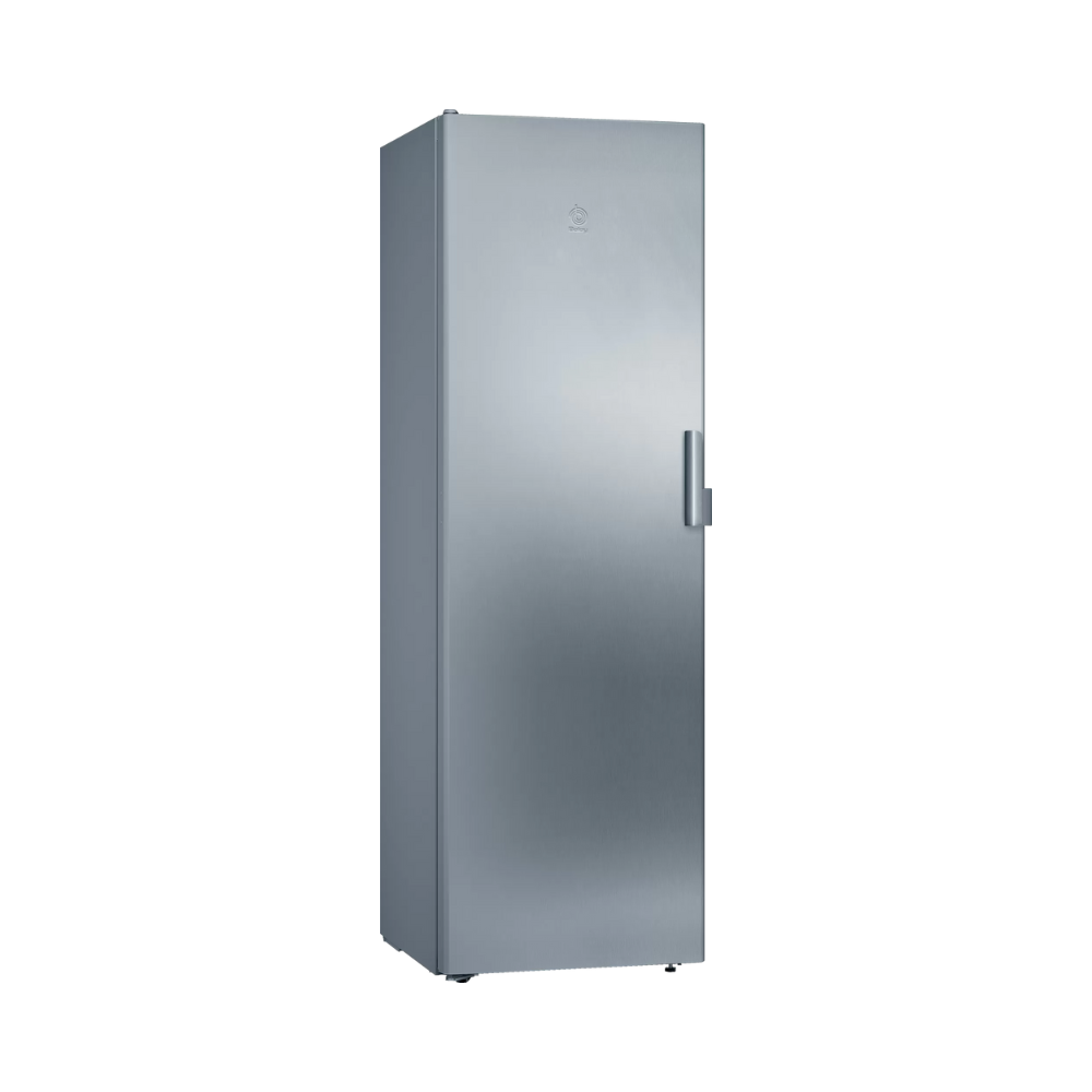 Frigorifico vertical de una puerta BALAY 3FCE563ME/32 186 x 60 cm 346L Acero Inoxidable