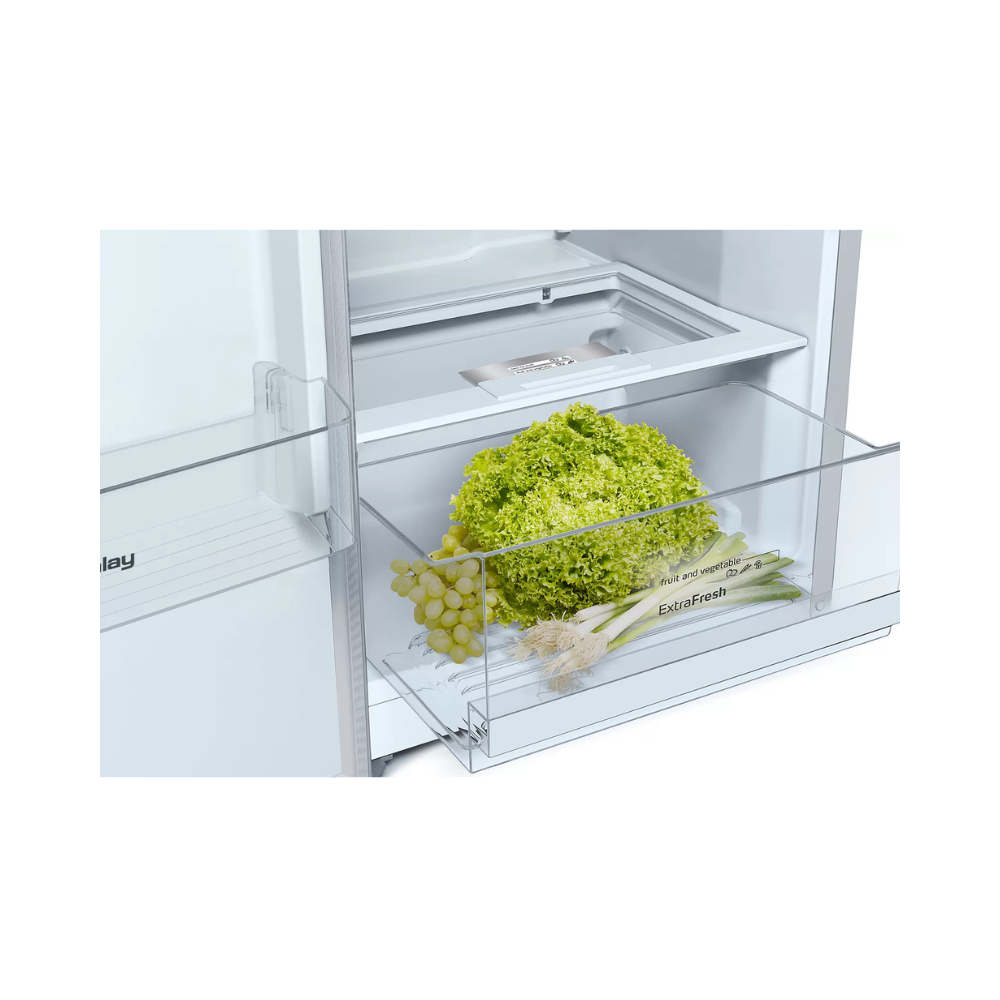 Frigorifico vertical de una puerta BALAY 3FCE563ME/32 186 x 60 cm 346L Acero Inoxidable