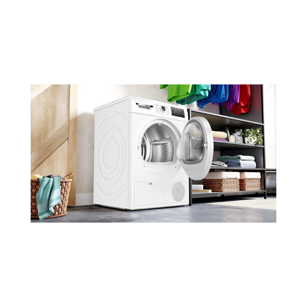 Secadora con bomba de calor BOSCH WTR85V92ES 8 kg Blanco