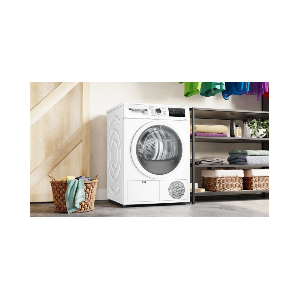 Secadora con bomba de calor BOSCH WTR85V92ES 8 kg Blanco