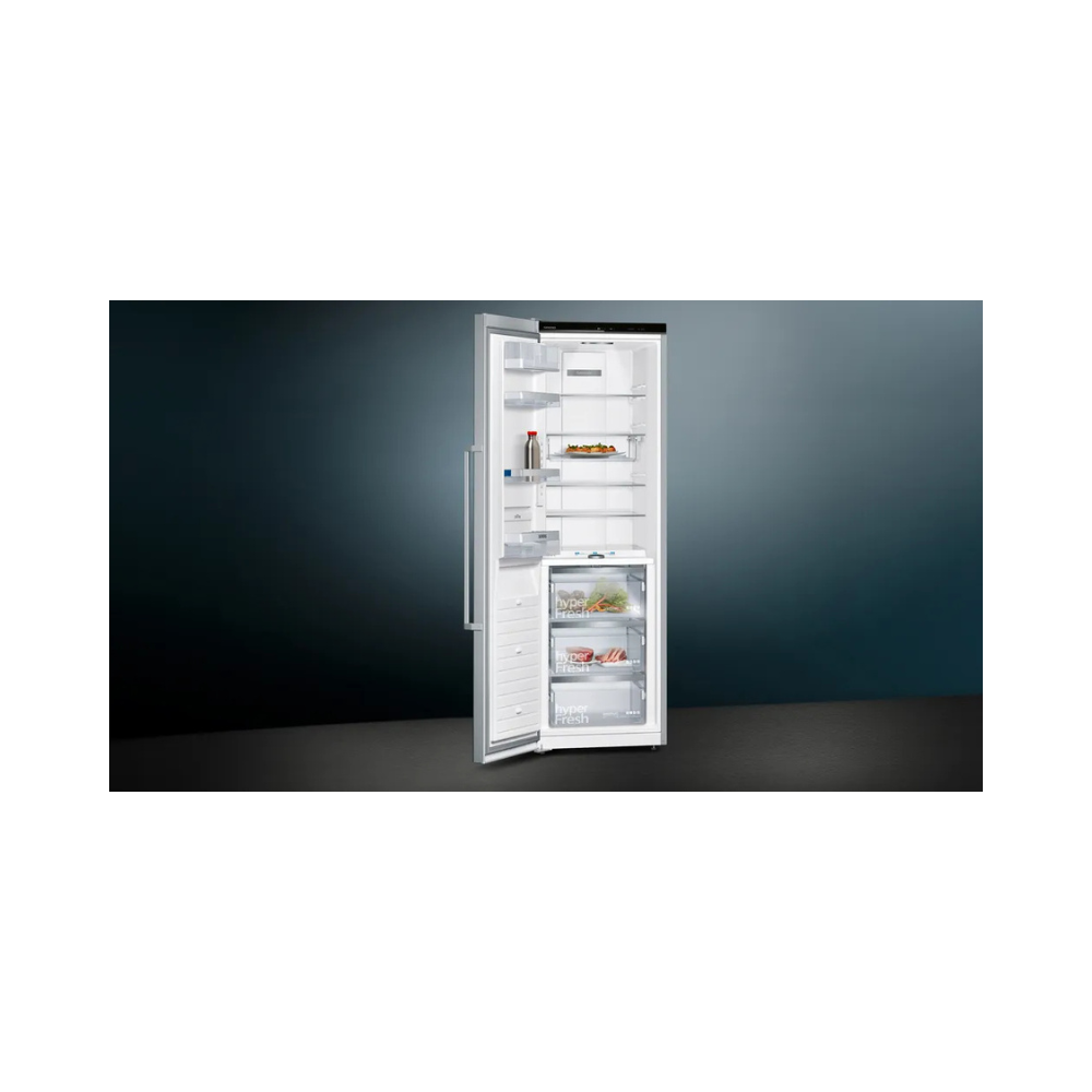 Refrigerador Vertical 1 puerta SIEMENS KS36FPIDP/60 186 x 60 cm 309L Acero Inoxidable