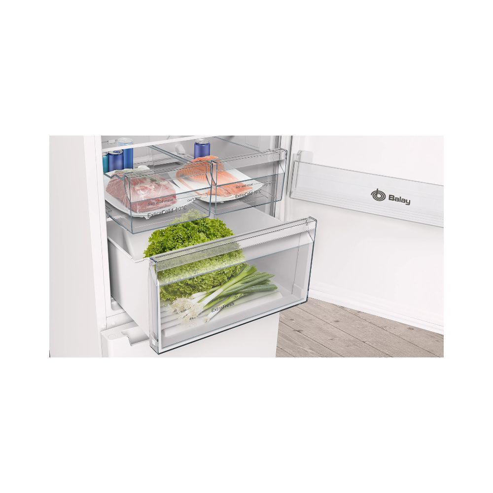 250206178 Combi No Frost Independiente BALAY 3KFE763WI 203 x 60 cm 279L + 89L Blanco
