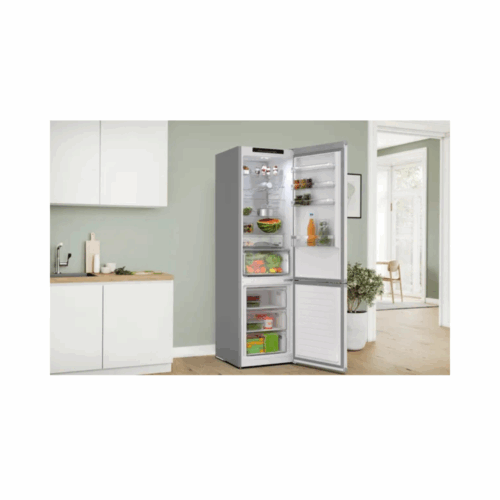 Combi No Frost Independiente BOSCH KGN392I1F/01 203 x 60 cm 260L + 103L Acero Inoxidable