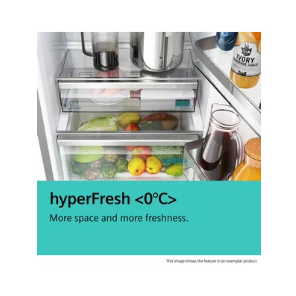 Combi No Frost Independiente SIEMENS KGN39N2ICF 203 x 60 cm 260L + 103L Acero Inoxidable