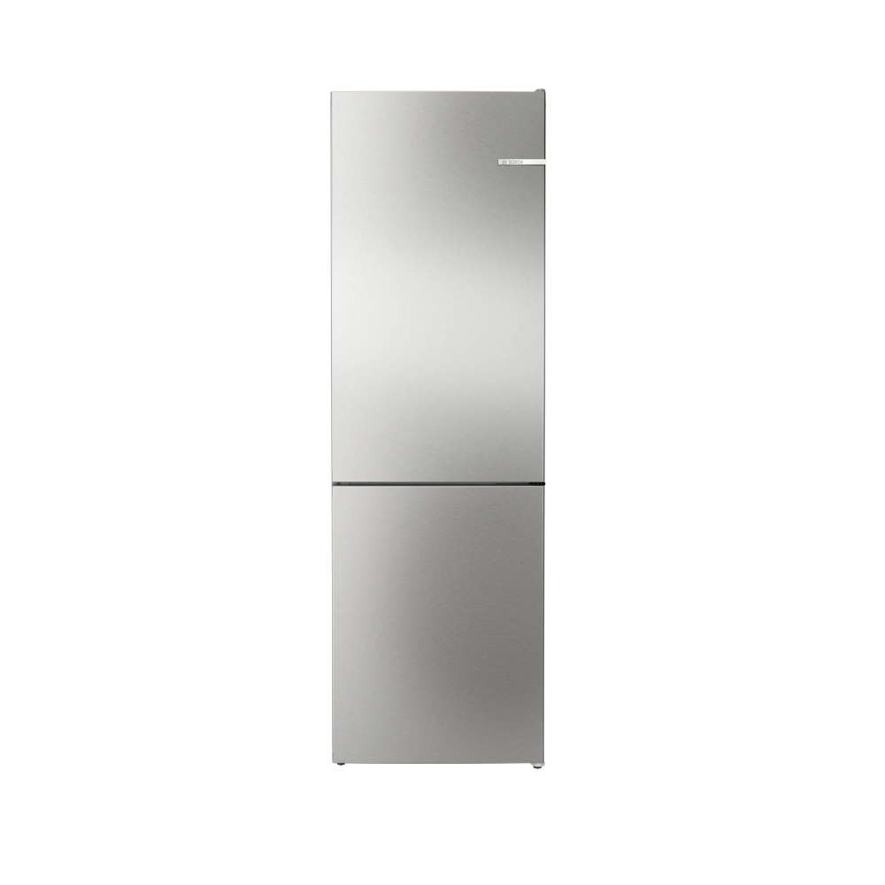 Combi No Frost Independiente BOSCH KGN36VIEA 186 x 60 cm 237L + 89L Acero Inoxidable