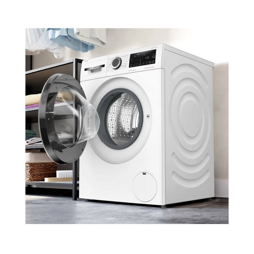 Lavadora frontal BOSCH WNG244A0ES 10,5Kg de lavado + 6Kg de secado kg 1400 rpm