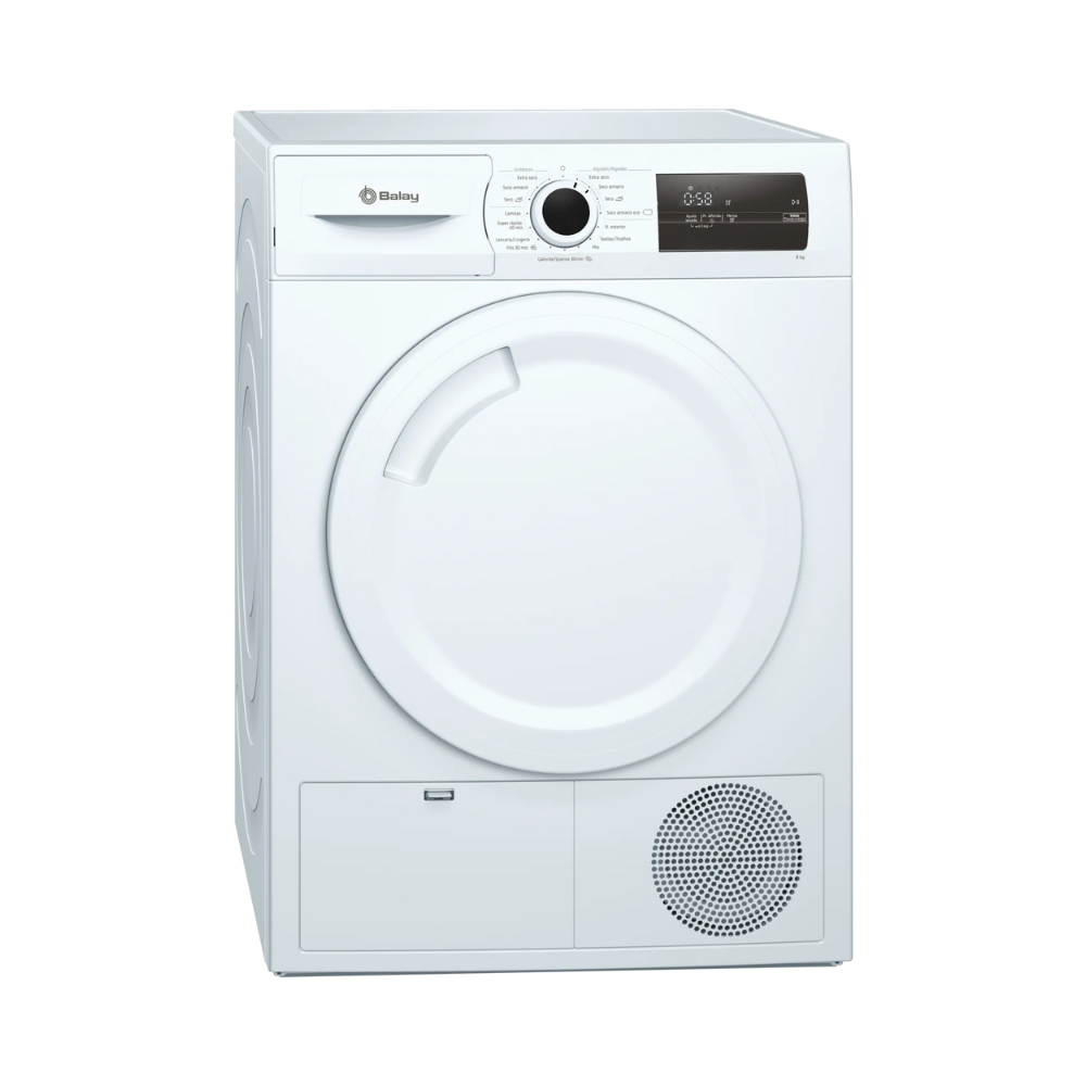 Secadora con bomba de calor BALAY 3SB287B 8 kg Blanco
