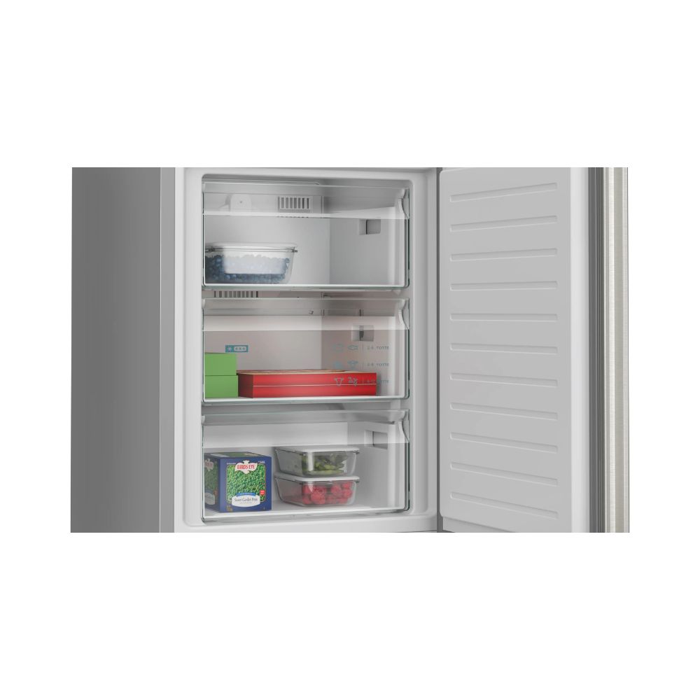 260206202 Combi No Frost Independiente SIEMENS KG392ICF 203 x 60 cm 260l + 103l Acero Inoxidable