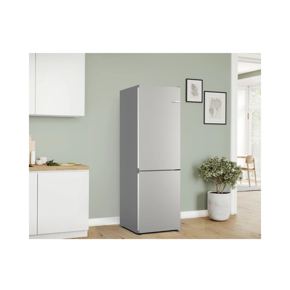 260206204 Combi No Frost Independiente BOSCH KGN362ICF 186 x 60 cm 218L + 103L Acero Inoxidable