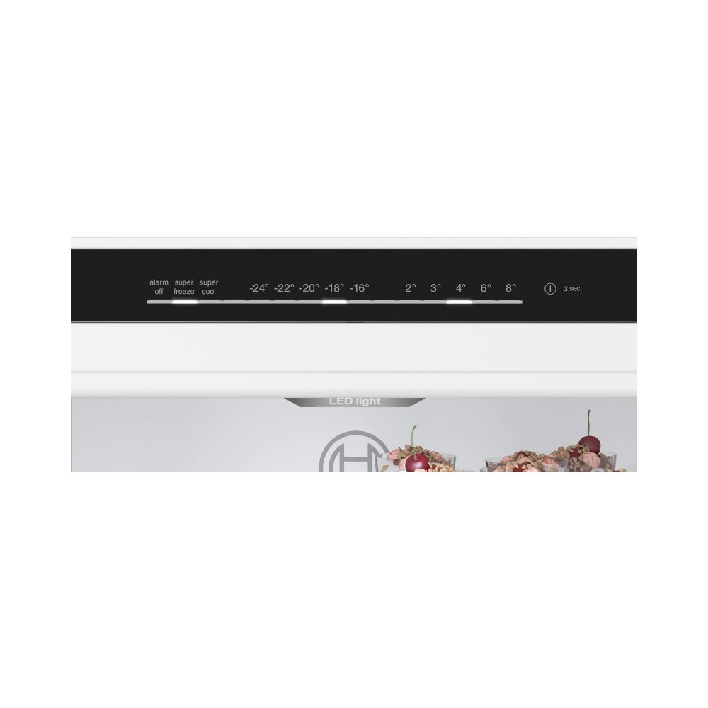 260206204 Combi No Frost Independiente BOSCH KGN362ICF 186 x 60 cm 218L + 103L Acero Inoxidable