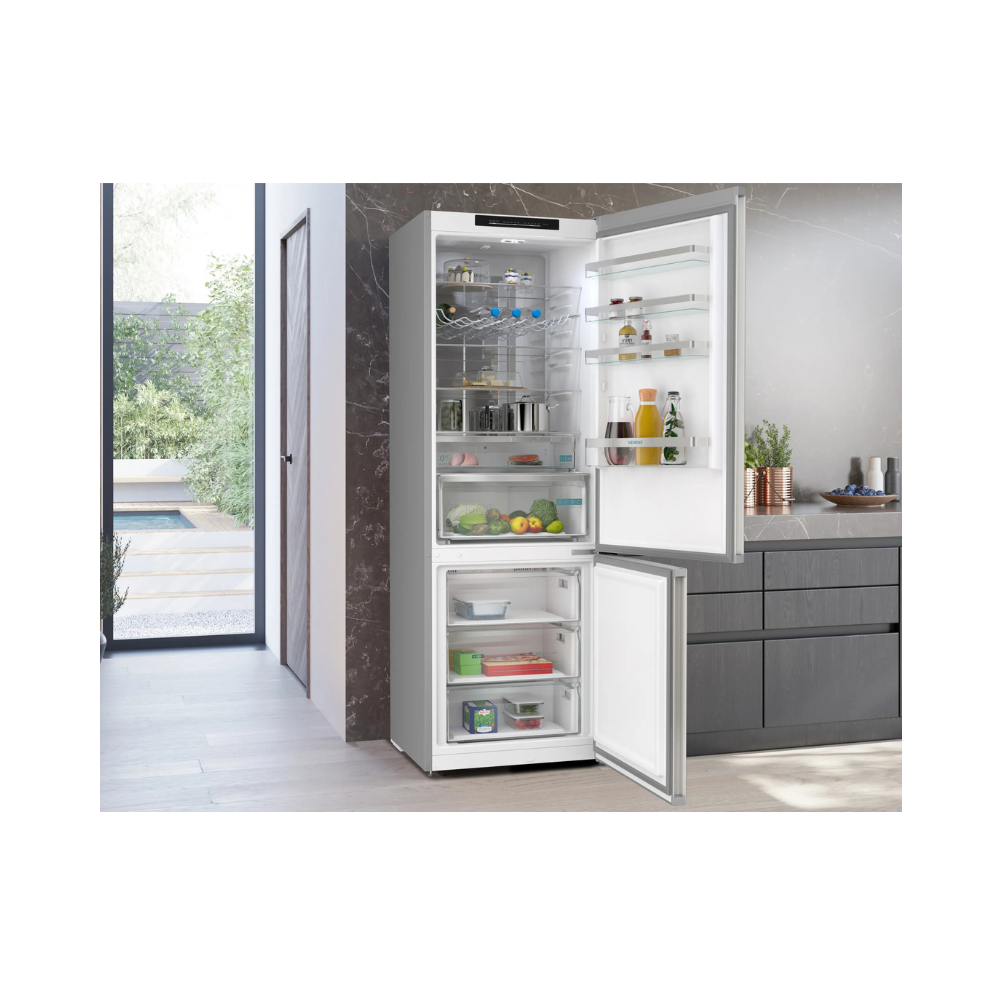 260206212 Combi No Frost Independiente SIEMENS KG49NVICG 203 x 70 cm 311L + 129L Acero Inoxidable