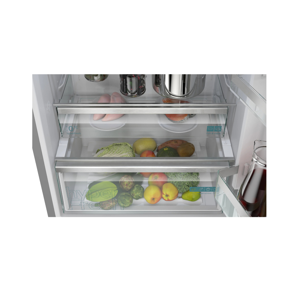 260206212 Combi No Frost Independiente SIEMENS KG49NVICG 203 x 70 cm 311L + 129L Acero Inoxidable