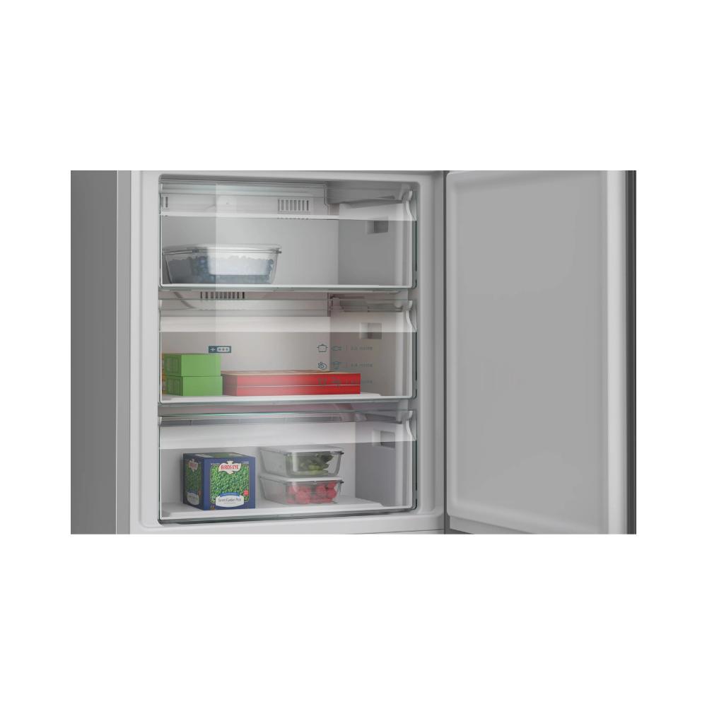 260206212 Combi No Frost Independiente SIEMENS KG49NVICG 203 x 70 cm 311L + 129L Acero Inoxidable