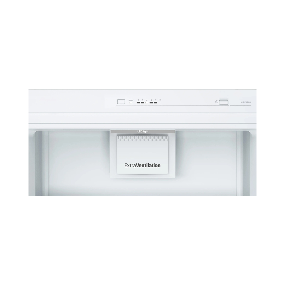 260207200 Combi No Frost Independiente BOSCH KGN39VIEA 203 x 60 cm 279L + 89L Acero Inoxidable