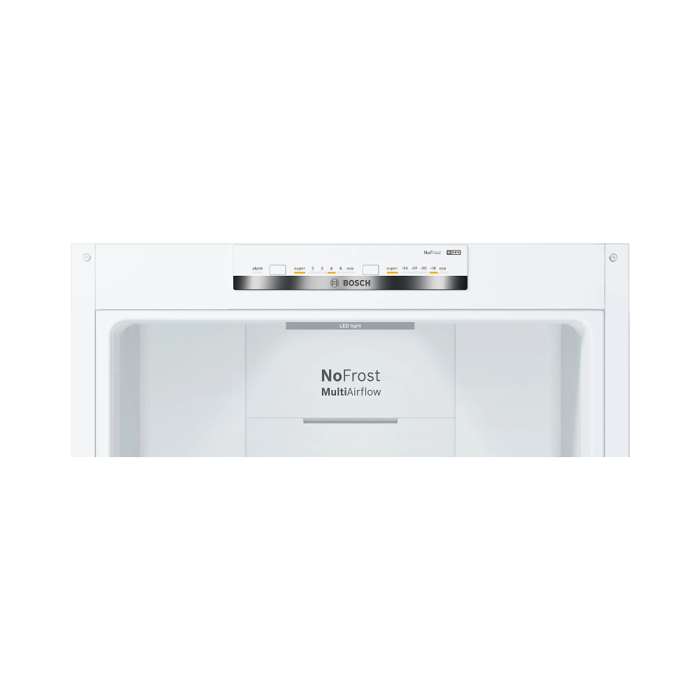 260207200 Combi No Frost Independiente BOSCH KGN39VIEA 203 x 60 cm 279L + 89L Acero Inoxidable