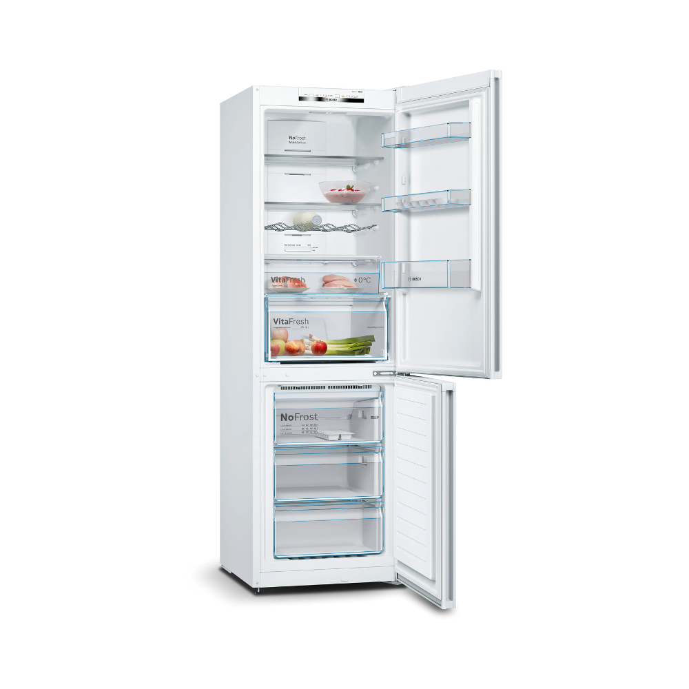260207201 Combi No Frost Independiente BOSCH KGN36VWED 186 x 60 cm 237L + 89L Blanco