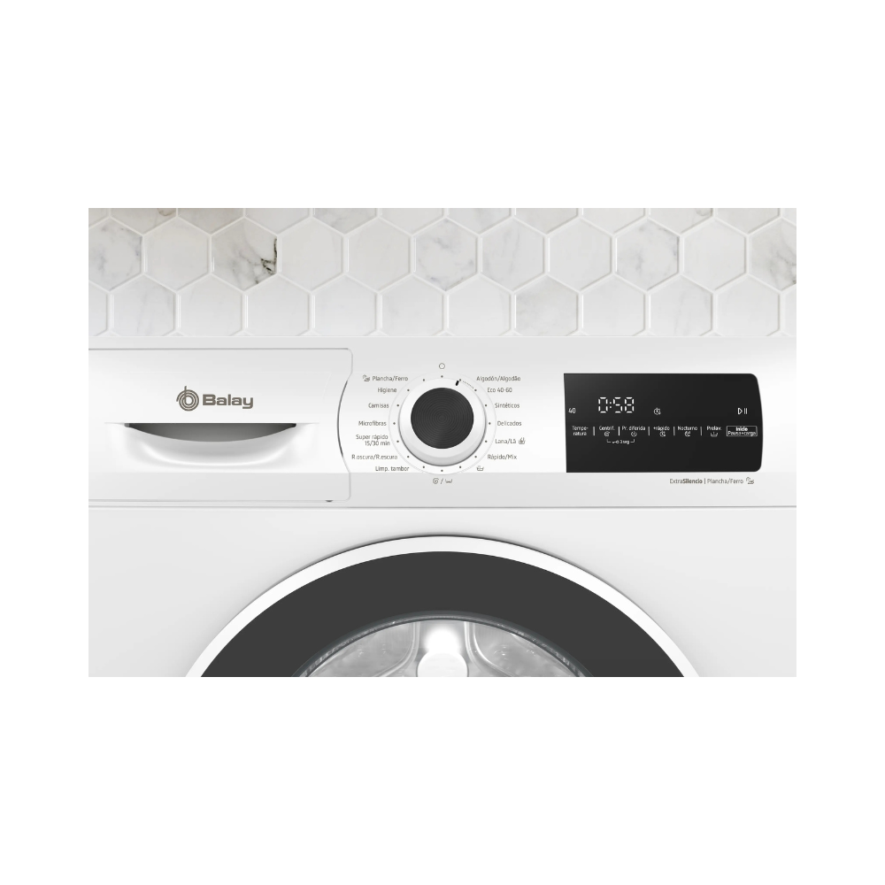 260207257 Lavadora frontal BALAY 3TS382B 8 kg 1200 rpm