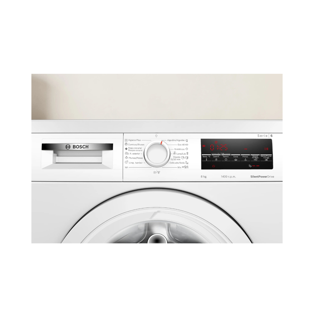 260207258 Lavadora frontal BOSCH WUU28T64ES 8 kg 1400 rpm