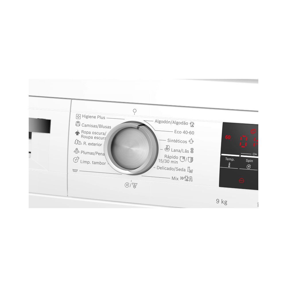 260207259 Lavadora frontal BOSCH WUU28T68ES 9 kg 1400 rpm