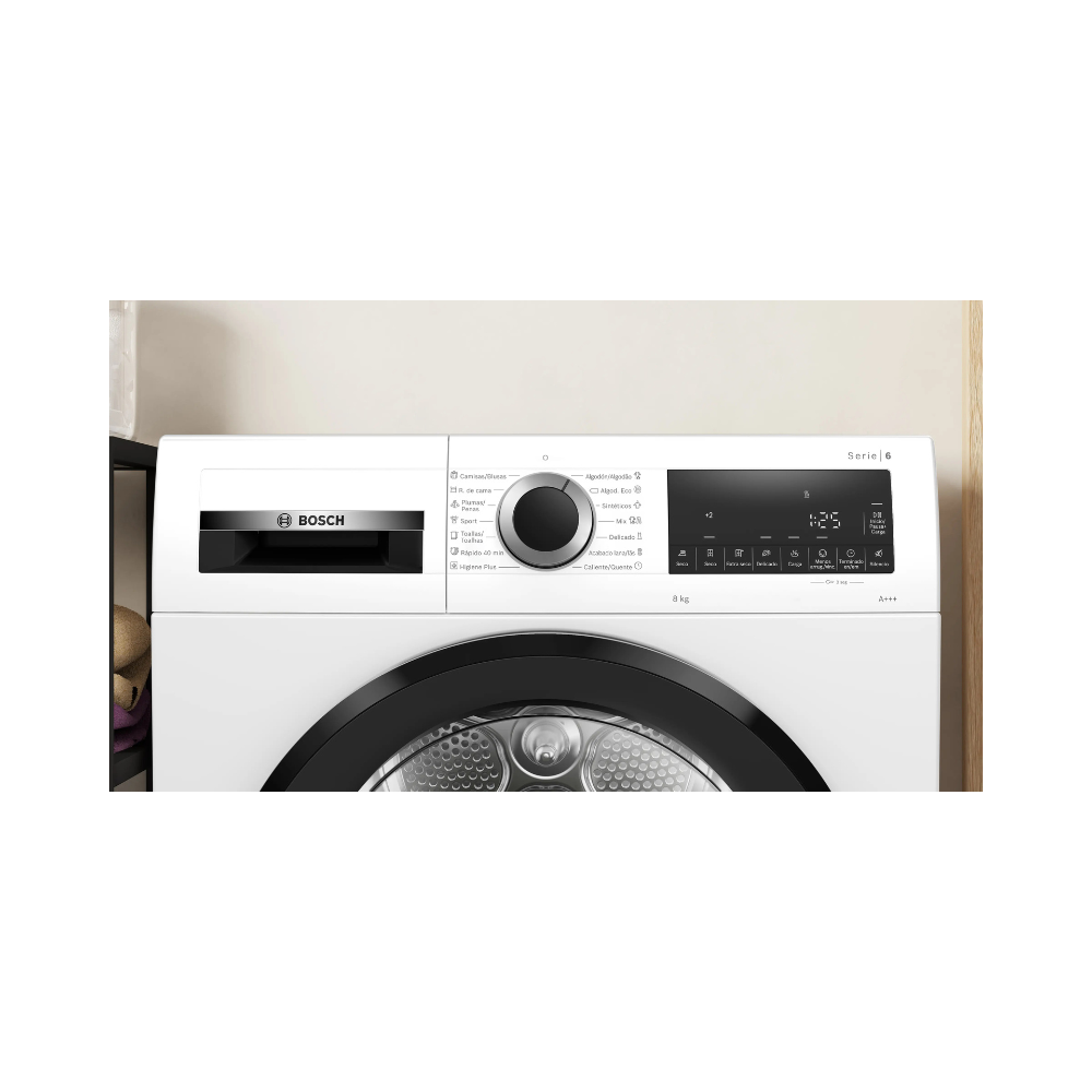 Secadora con bomba de calor BOSCH WQG233D0ES 8 kg Blanco