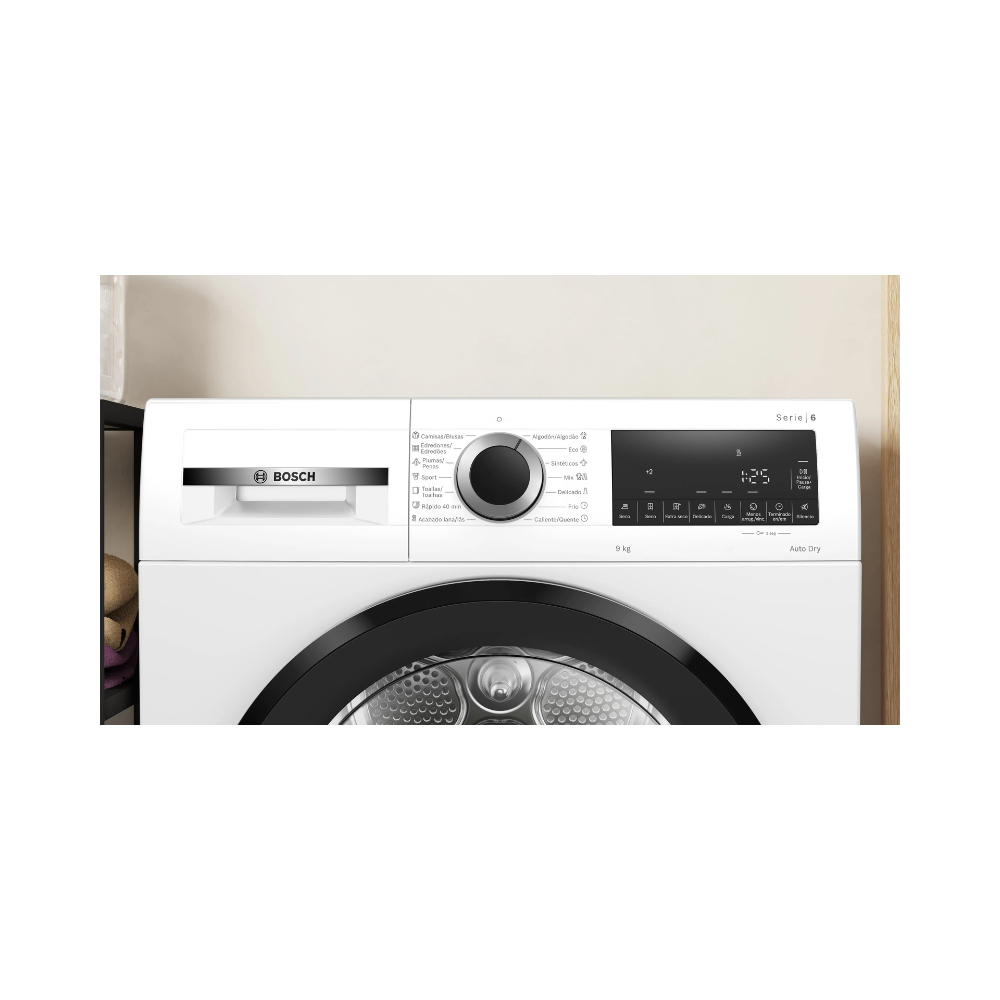 Secadora con bomba de calor BOSCH WQG24200ES/03 9 kg Blanco