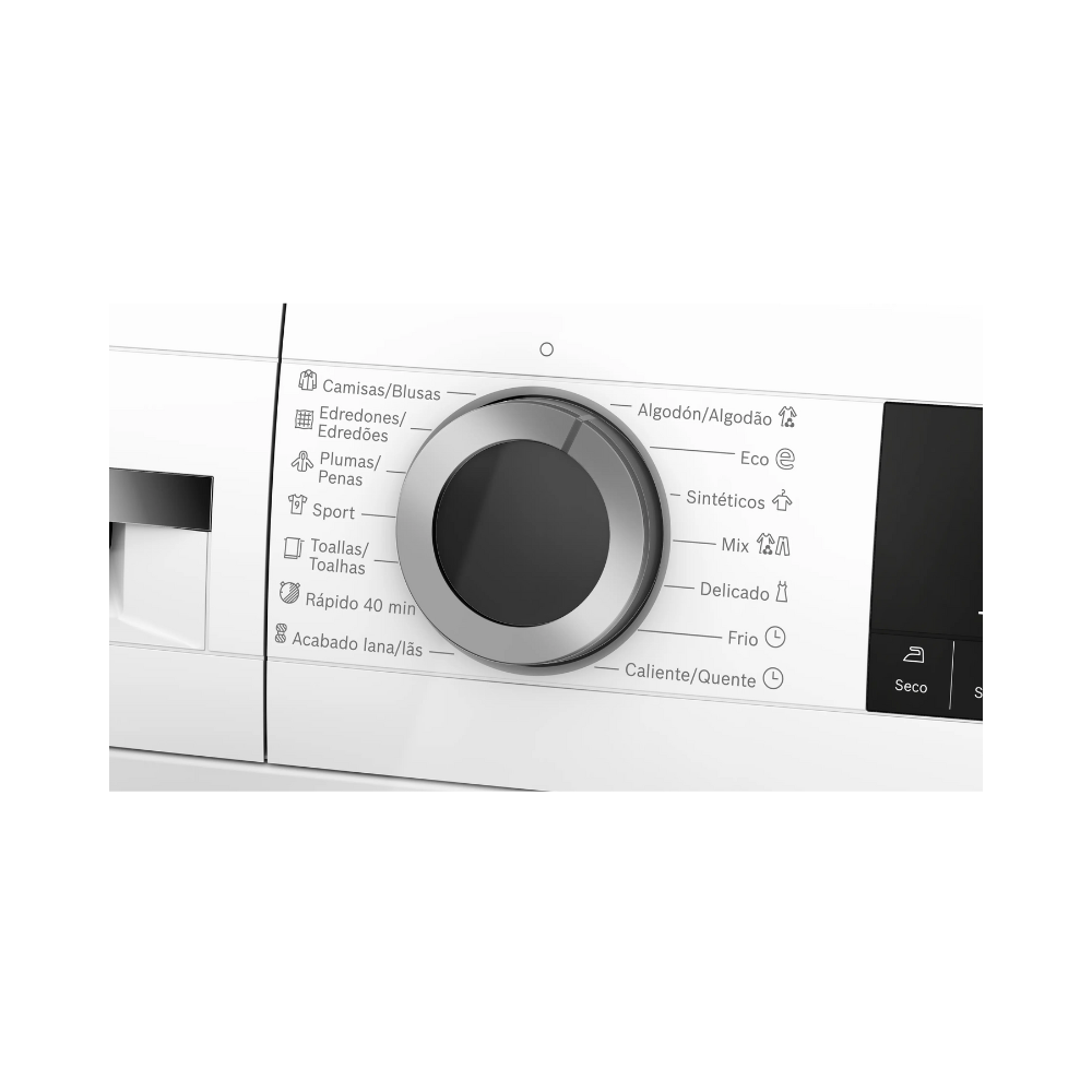 Secadora con bomba de calor BOSCH WQG24200ES/03 9 kg Blanco