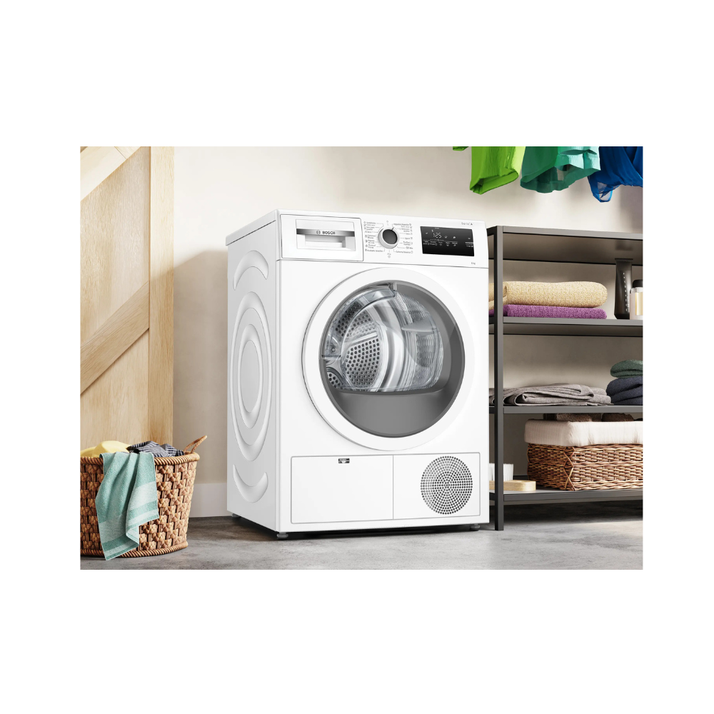 260210066 Secadora con bomba de calor BOSCH WTR85V92ES 8 kg Blanco