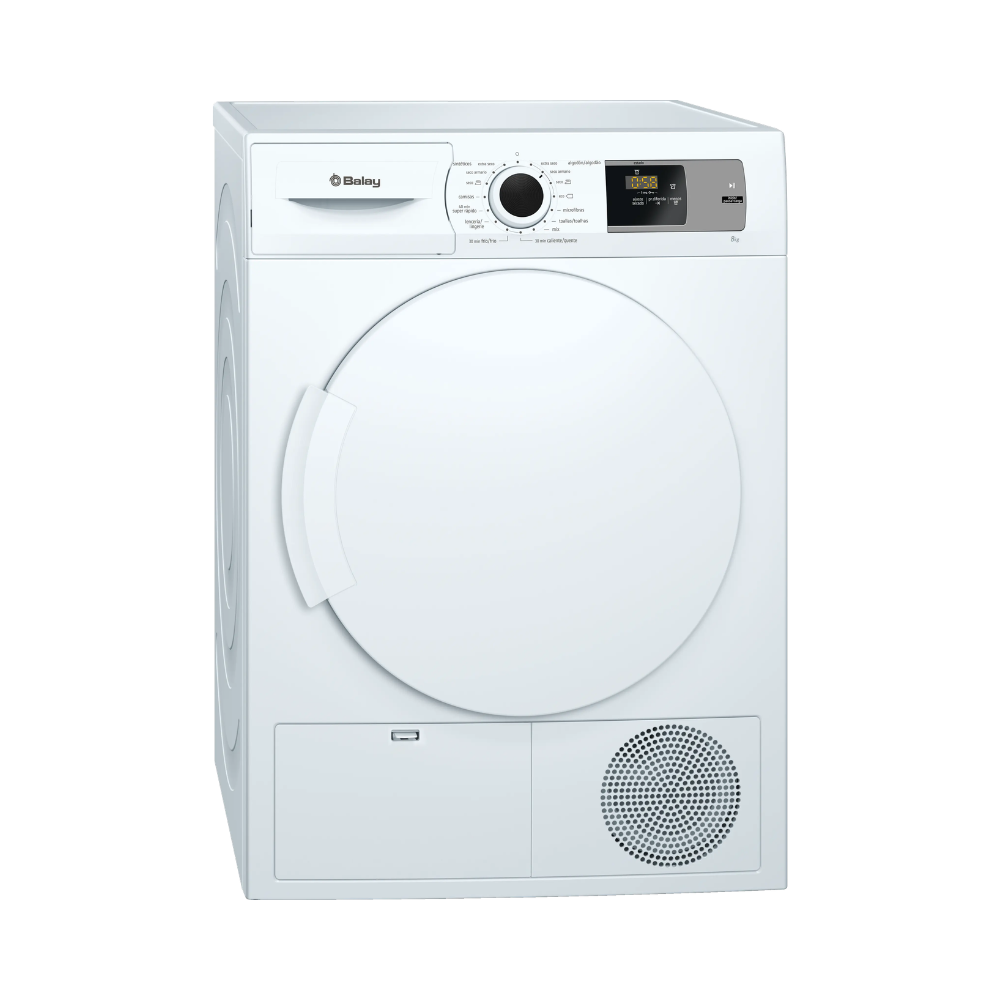 260210067 Secadora con bomba de calor BALAY 3SB286B 8 kg Blanco