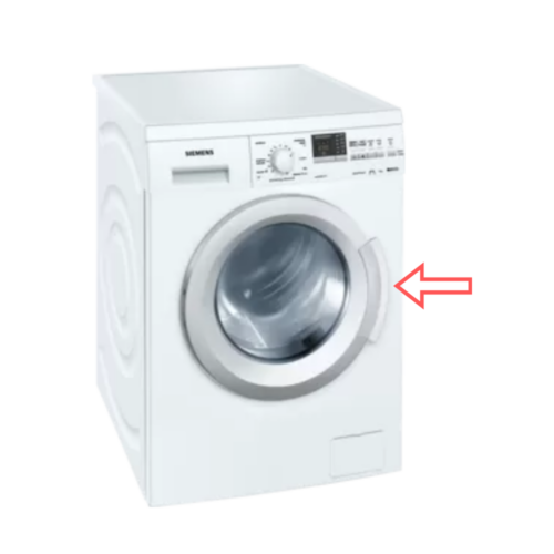 260213143 Puerta completa gris lavadora Siemens WM10Q310EE
