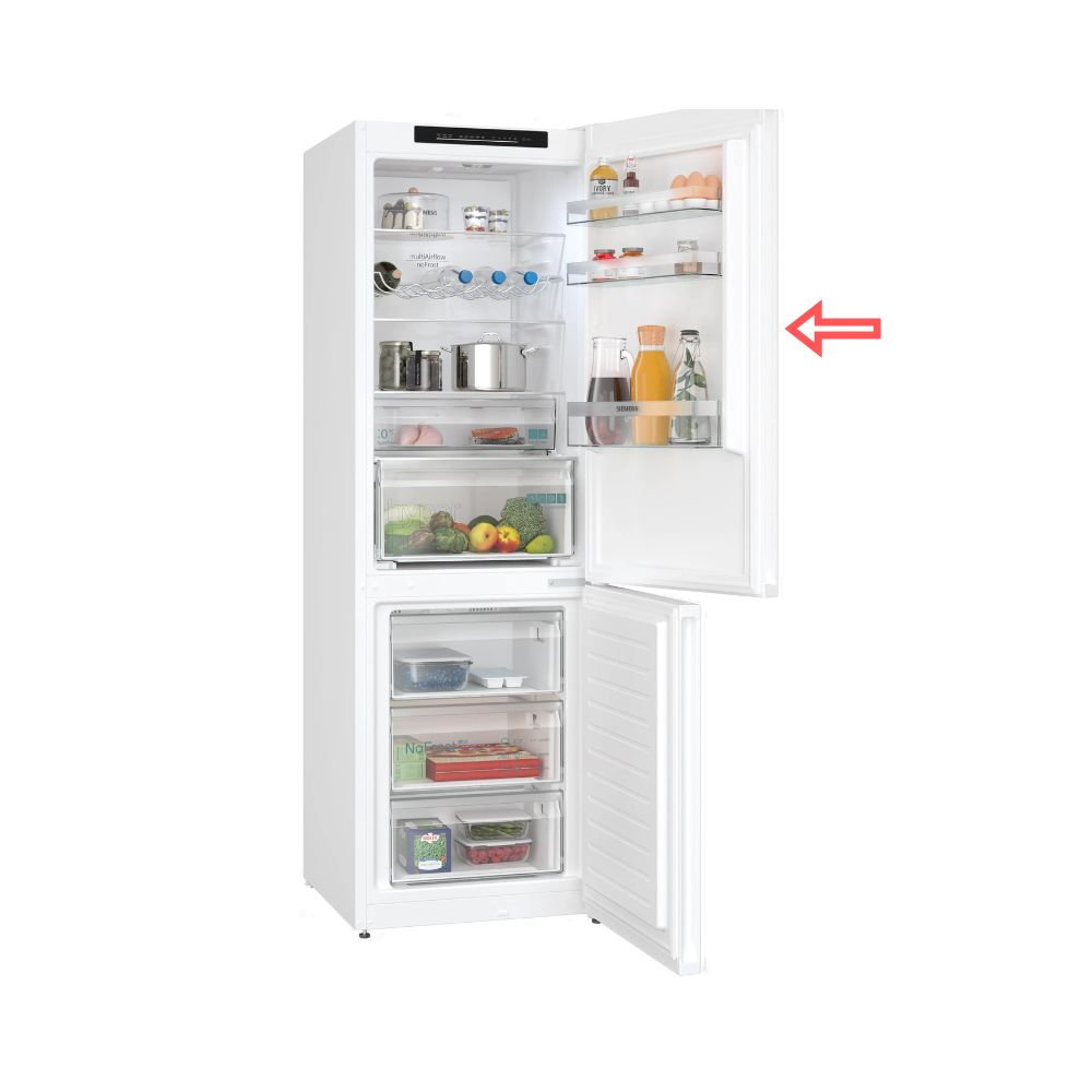 260213229 Puerta refrigerador combi no frost Siemens KG36N2WCF