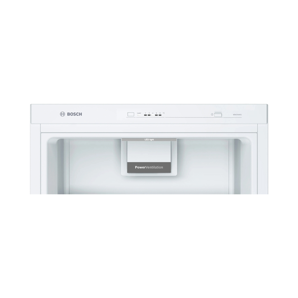 Refrigerador Vertical 1 puerta BOSCH KSV33VWEP 176 x 60 cm 324L Blanco