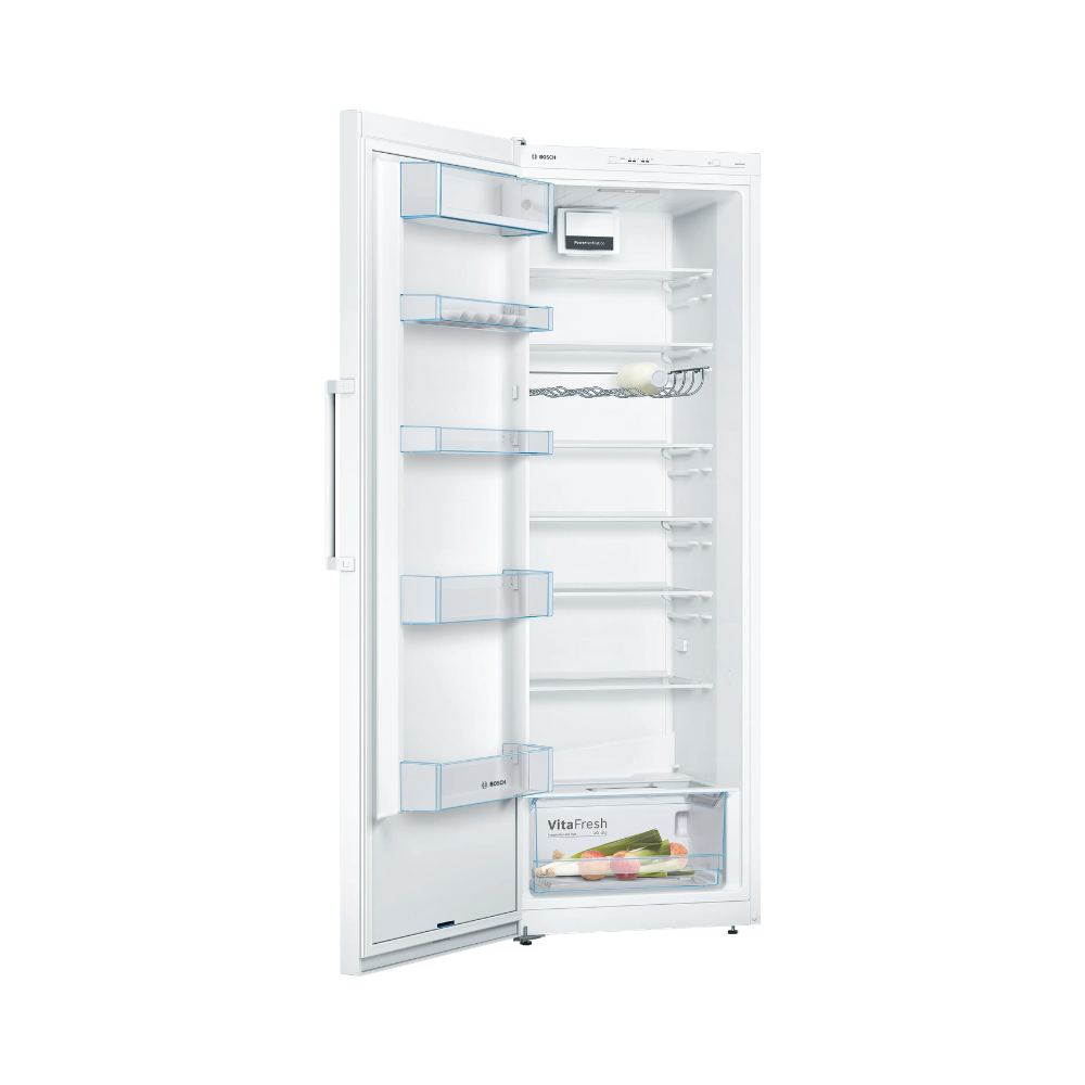 Refrigerador Vertical 1 puerta BOSCH KSV33VWEP 176 x 60 cm 324L Blanco