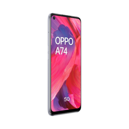 OPPO A74 5G 6 GB PLATEADO