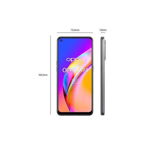 OPPO A94 5G 128 GB Fluid Black - The Good Plug